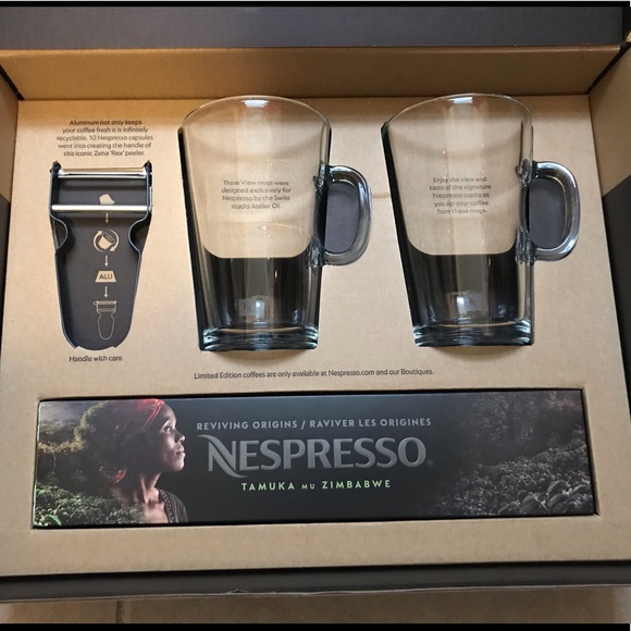 Nespresso Other - Set of Two Nespresso View Glass Mugs